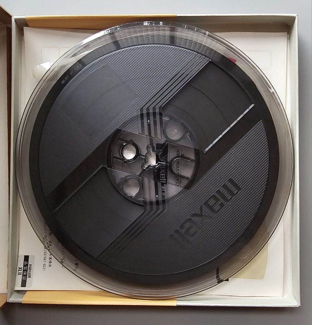 Maxell XL-2 Reel to Reel Recording Tape, LP, 7 Reel, 1800 ft