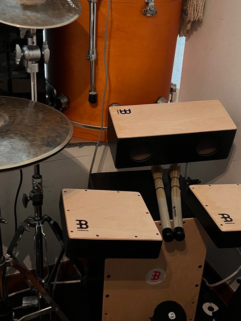 Meinl Cajon Drum set Hobbies Toys Music Media Musical