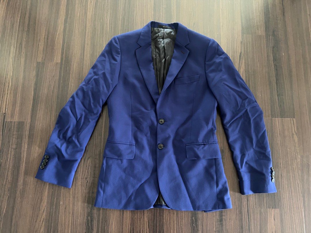 Men s Paul Smith Blue Blazer Jacket