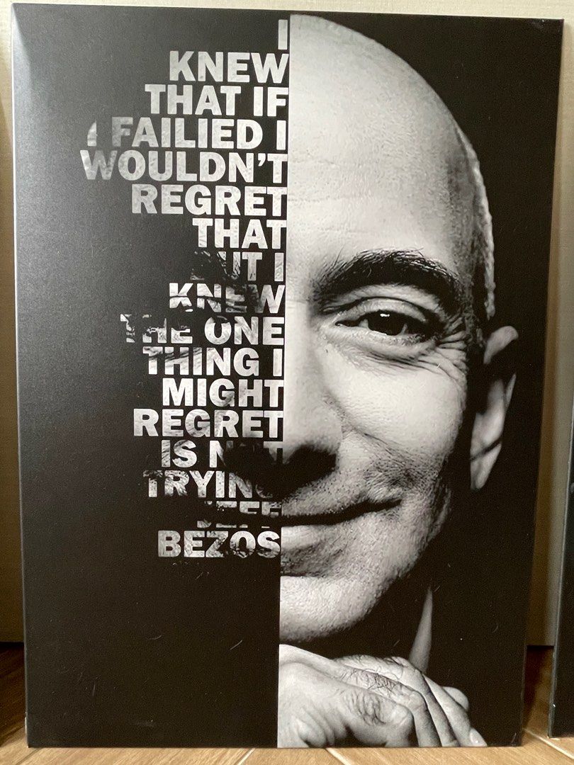 Metal Poster Displate Portraits Inspirational Quotes, Furniture & Home ...