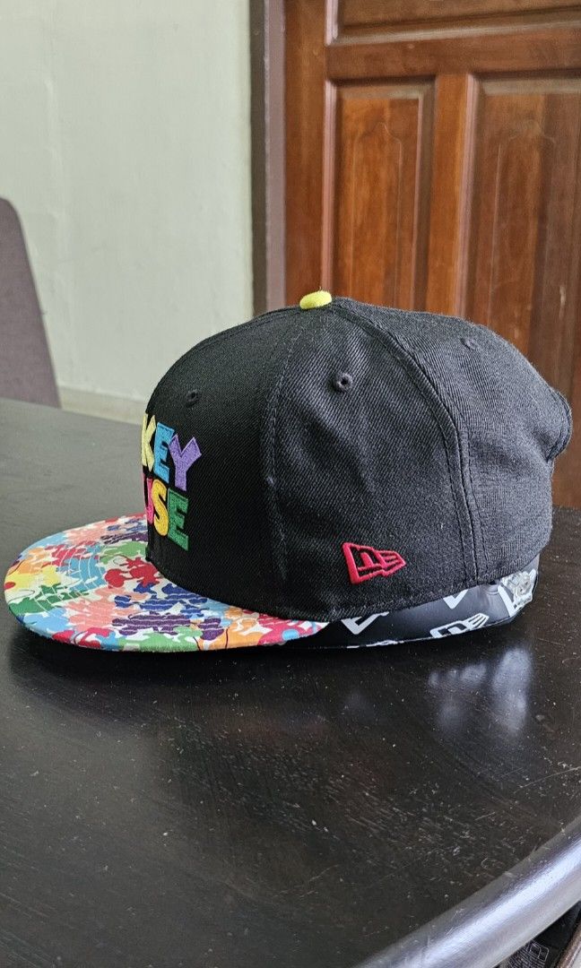 Koaa Snapback Cap Unisex Per Bambini – La Spedizione Con Il Topo – Turchese, Con Ricami Di Topo, Elefante E Anatra