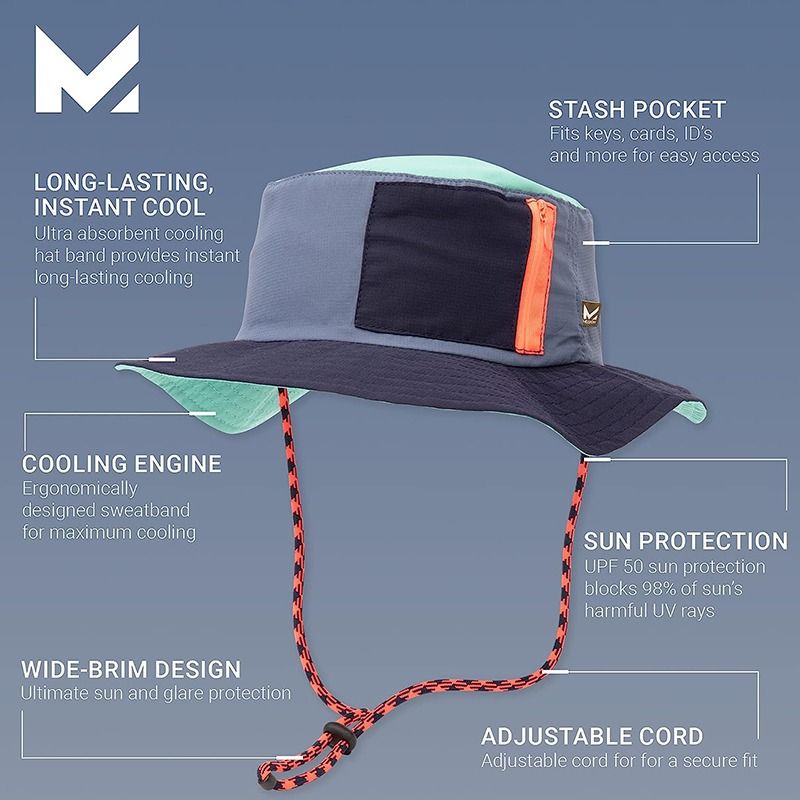 Mission Sports - Cooling Day Tripper Hat Outdoor travel American