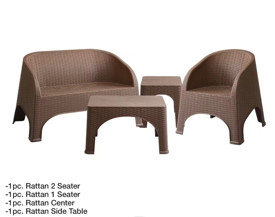 Zooey modern rattan hot sale sala set price