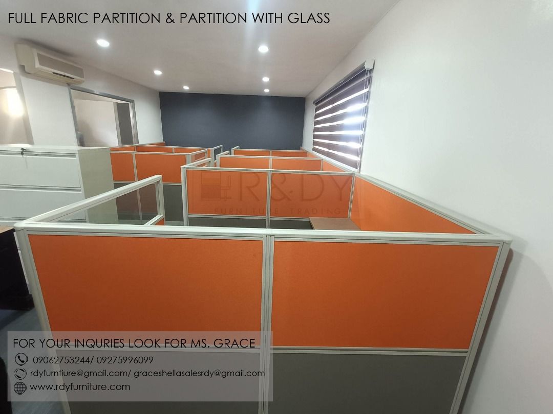 Modular Office Partition/ Workstation/ Cubicle, Furniture & Home Living ...