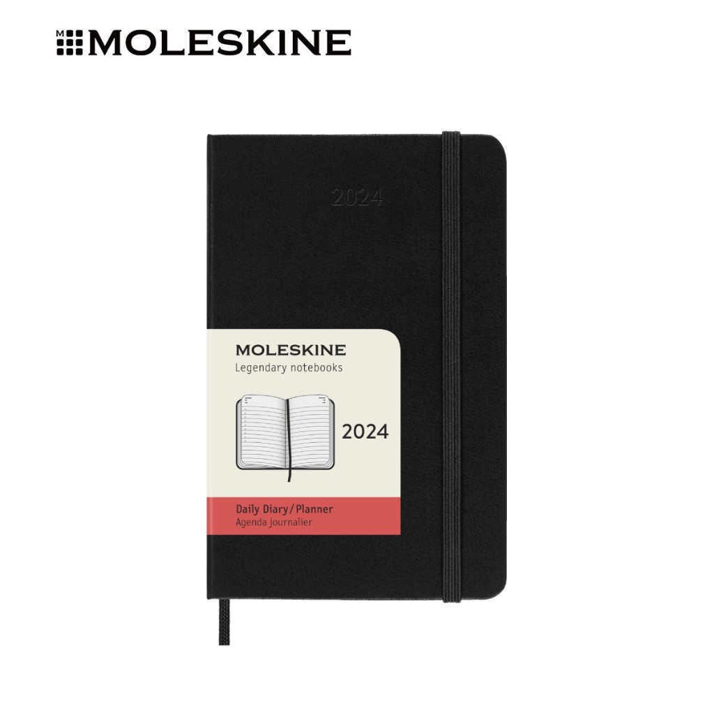 Moleskin 2024 Daily Planner, Hobbies & Toys, Stationery & Craft