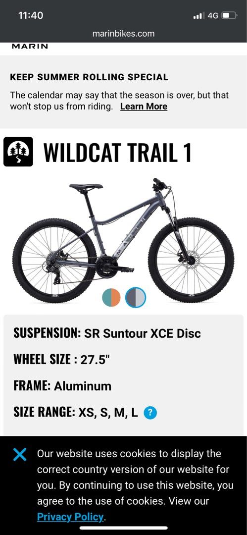 Marin wildcat trail womens deals