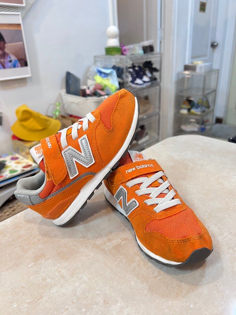 New balance clearance 996 kids Orange