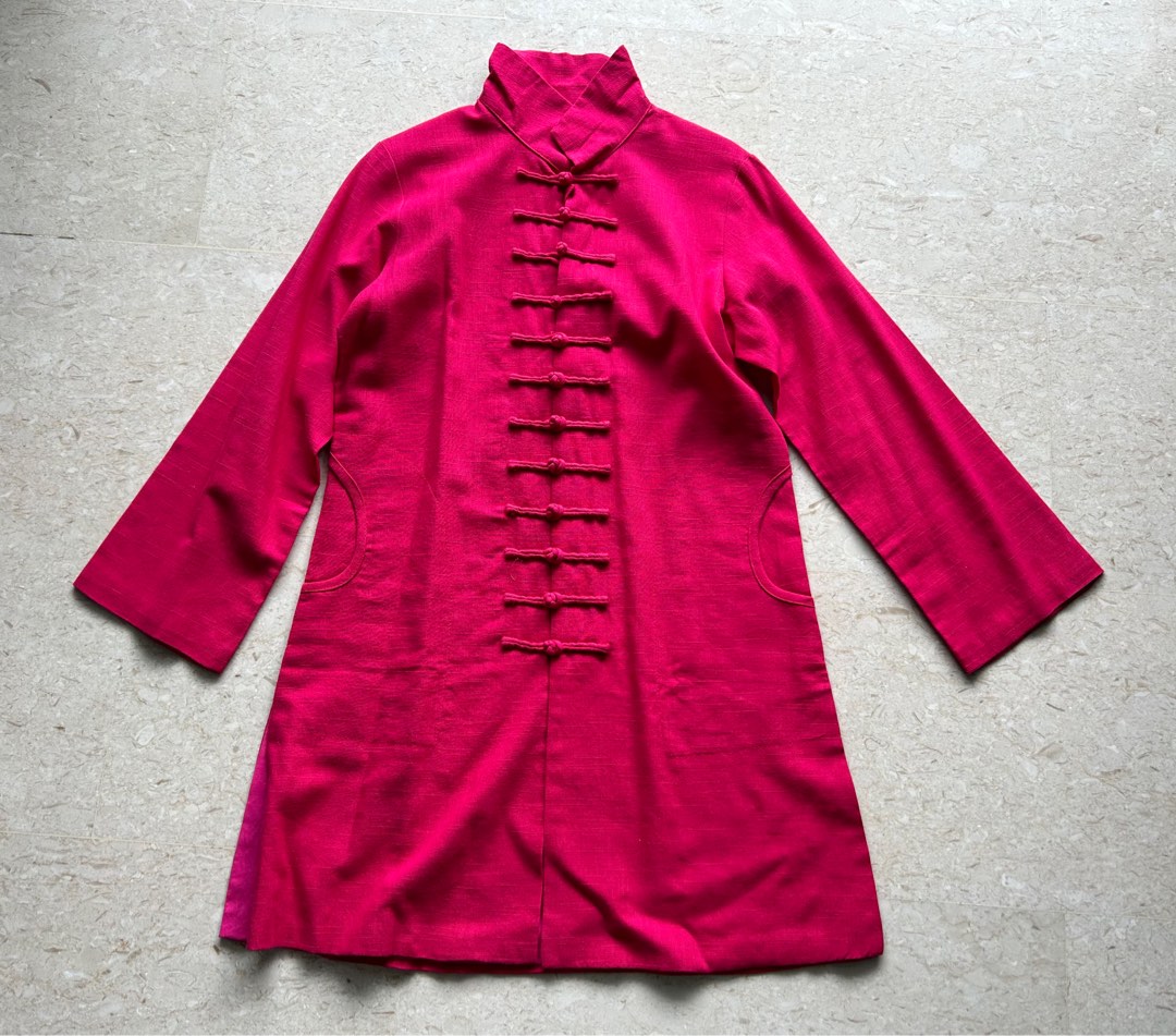 (New) Chinese Costume, Women's Fashion, Tops, Longsleeves on Carousell