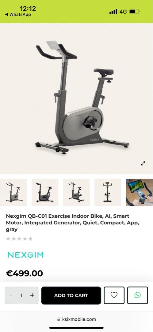 Nexgim bike deals