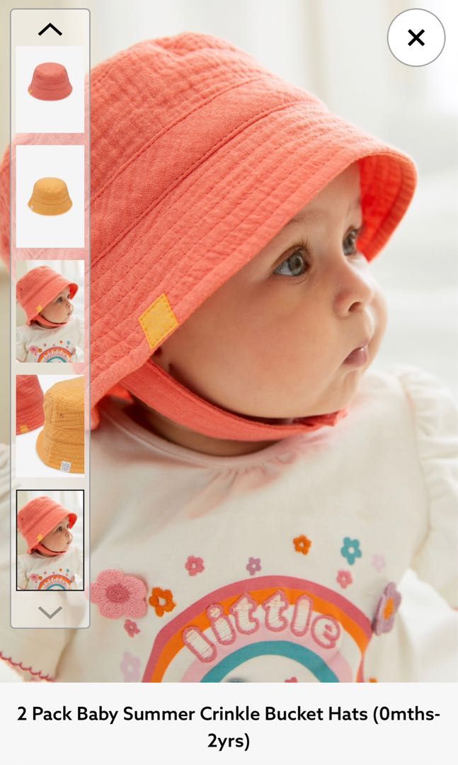 Next baby store hats
