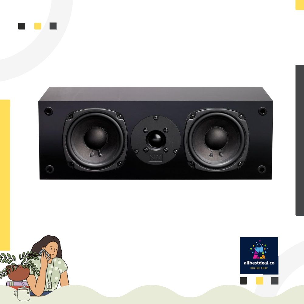 NHT Super Center 2.1 Center Channel Speaker Black Speaker