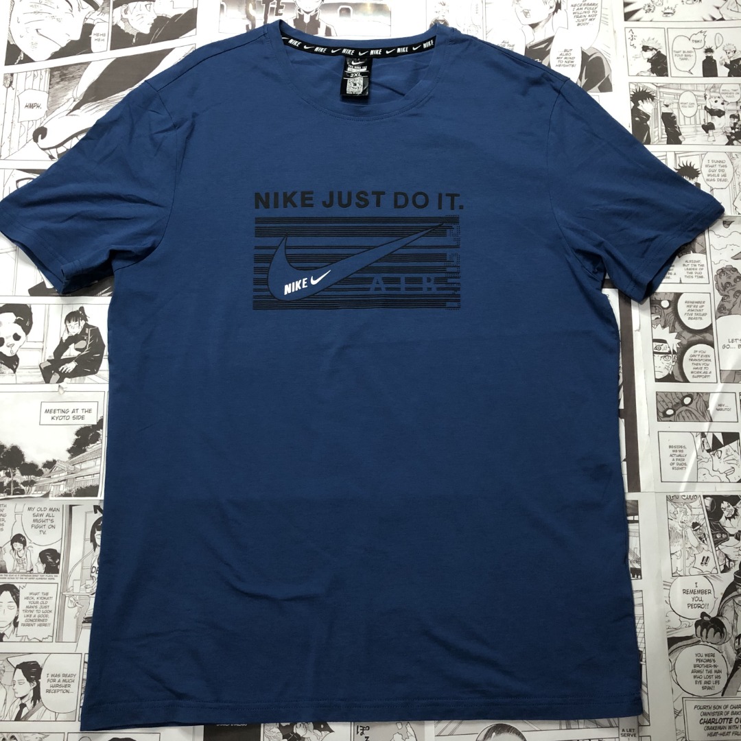 dri fit blue shirt