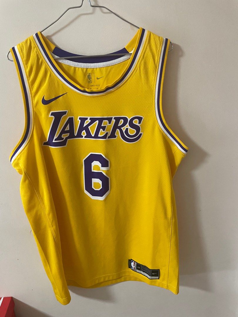 Lebron james deals authentic lakers jersey