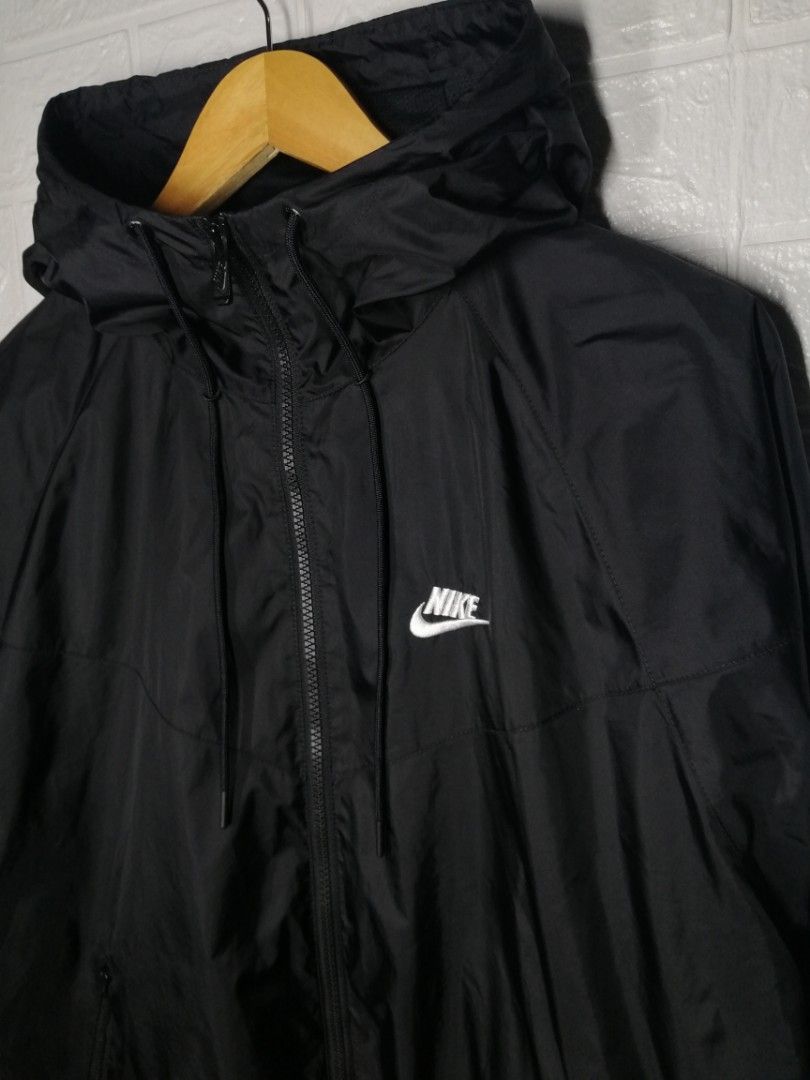 Nike black sales casual jacket