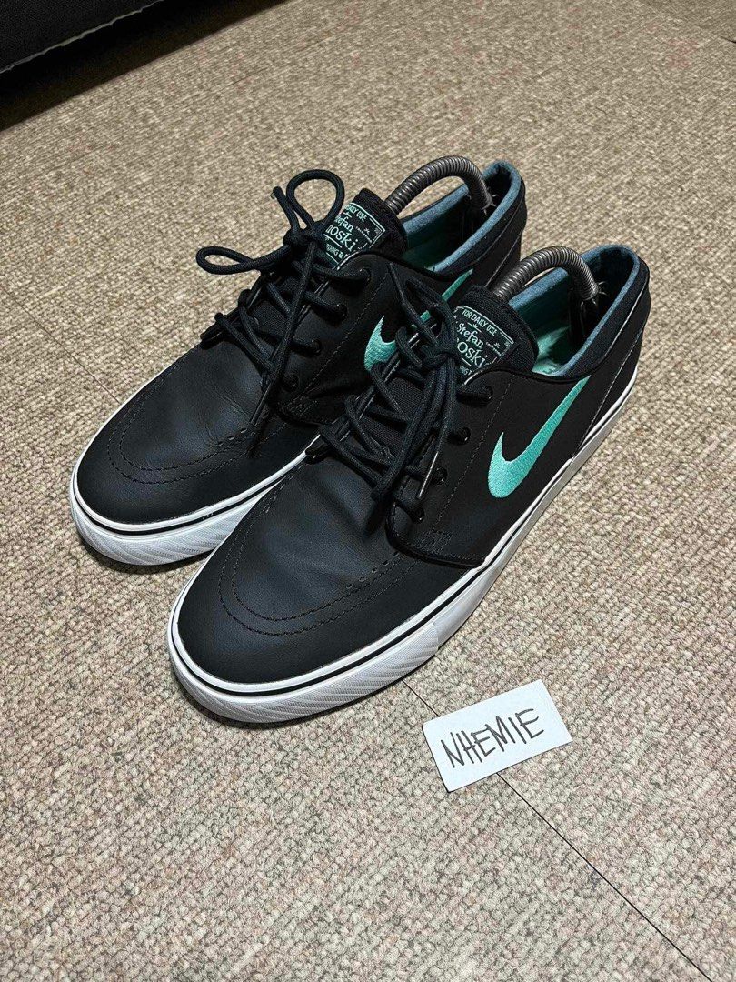 Nike sb stefan janoski black mint discount