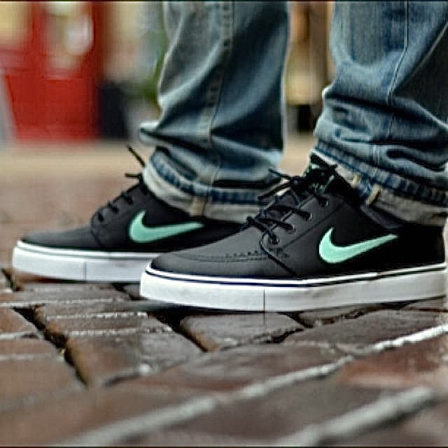Nike sb janoski tiffany black mint store
