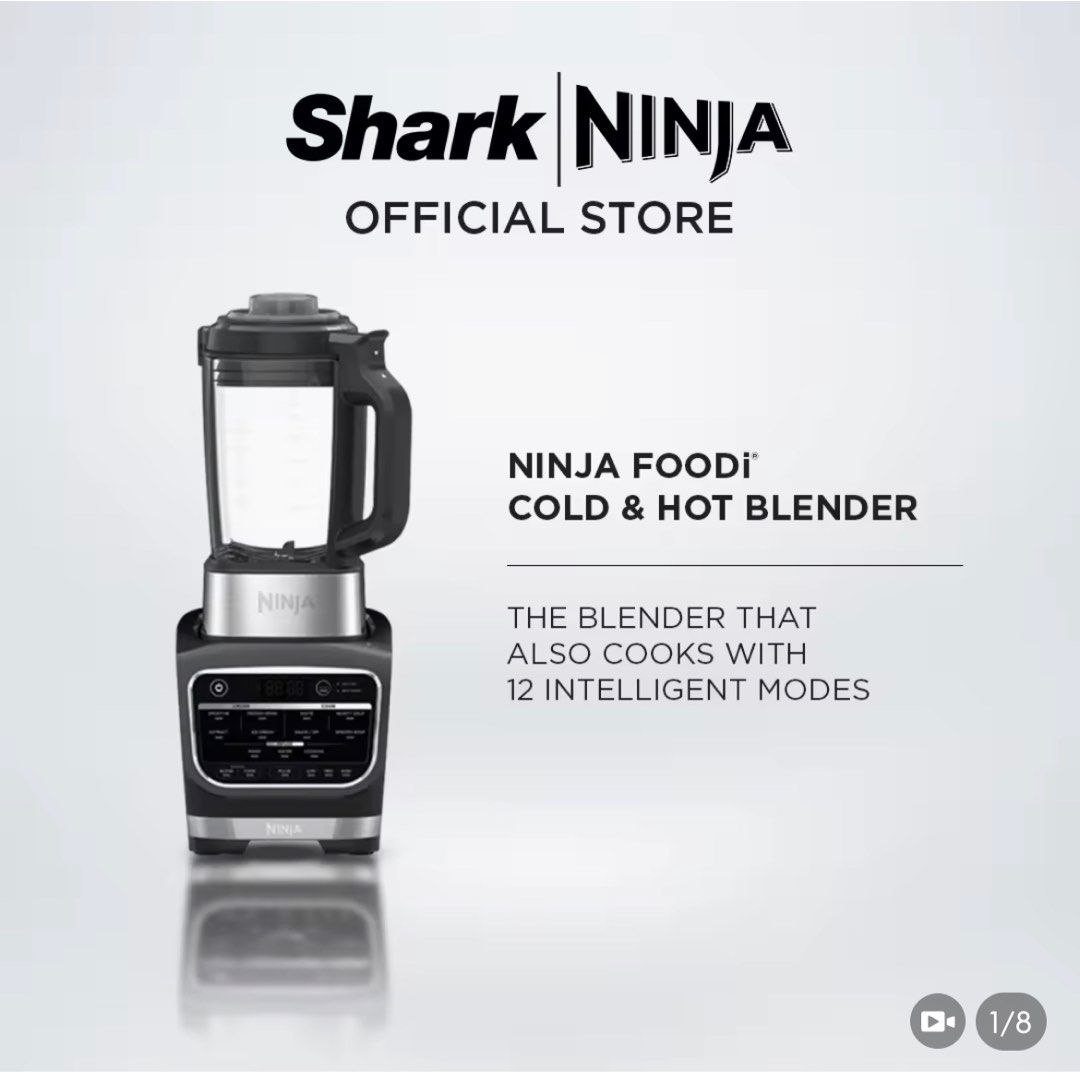 Ninja foodi hot & cold blender HB150, TV & Home Appliances, Kitchen