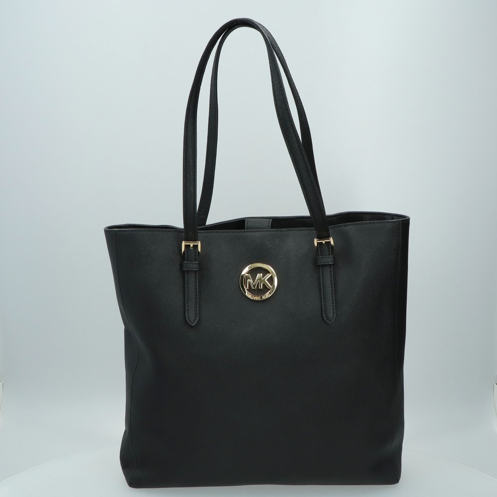 NO REFUND READ DESCRIPTION MICHAEL KORS 35H3GTVT7T BLACK JET SET TRAVEL TOTE BAG 237045625 AL