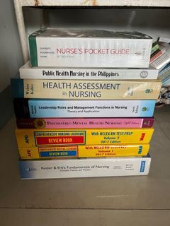 Nursing books NCLEX PNLE: Comprehensive Nursing Licensure Review Book by Udan. For NCLEX Volume 1 and 2