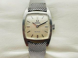 OMEGA AUTOMATIC DeVille Womens Silver Dial Swiss Made Watch