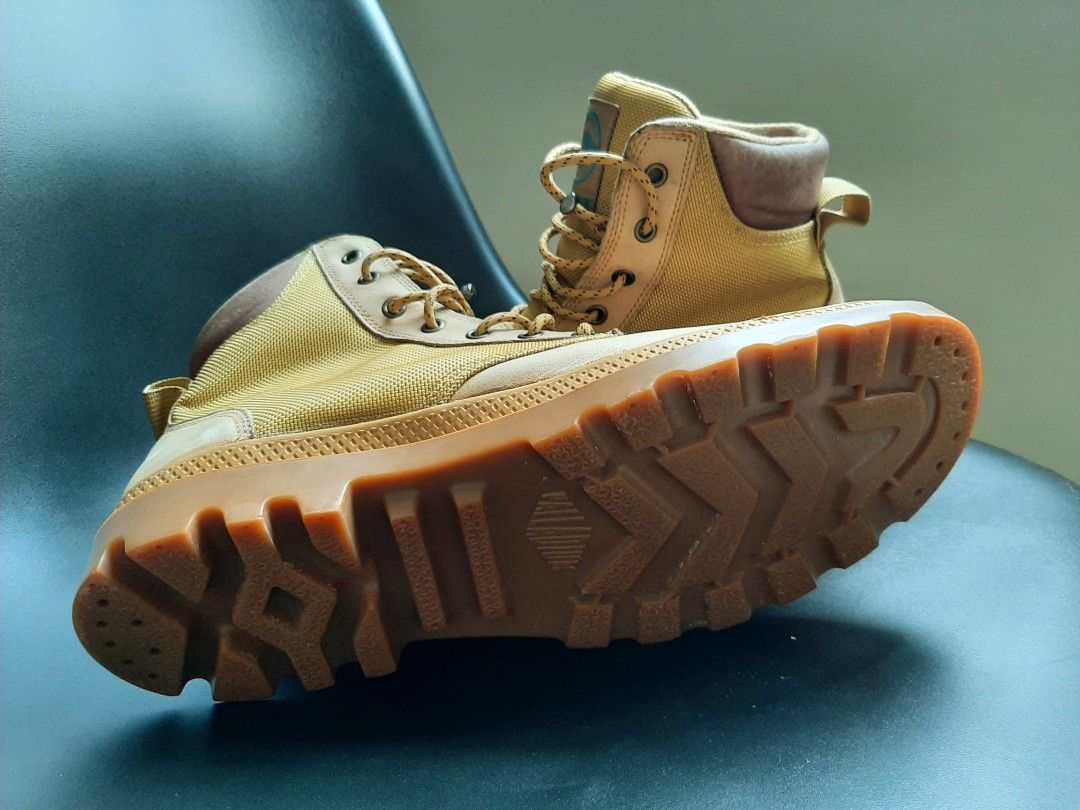Boots Palladium Pampa Sport Cuff 2.0 Fesyen Pria Sepatu Sepatu