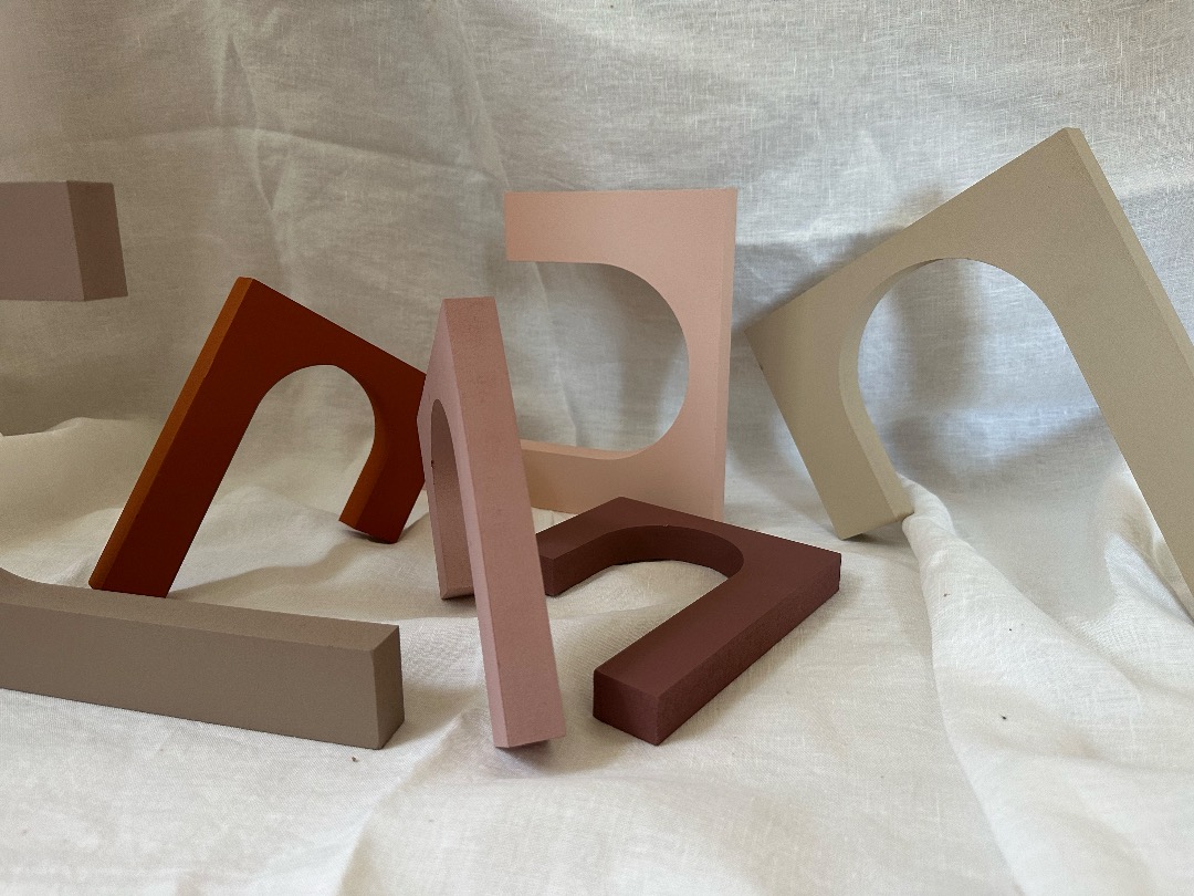 Photography props risers various colour arches and cubes, Photography