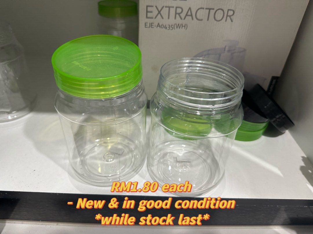 Plastic container (Category: Food Organisation & Storage) located in Kuala Lumpur. Submitted by jacliout8288 (Listing ID 1280225823, Image 2). Description: Brand new plastic container (Mr DIY) Letting go because over purchase. RM1 each (if buy more can nego price).