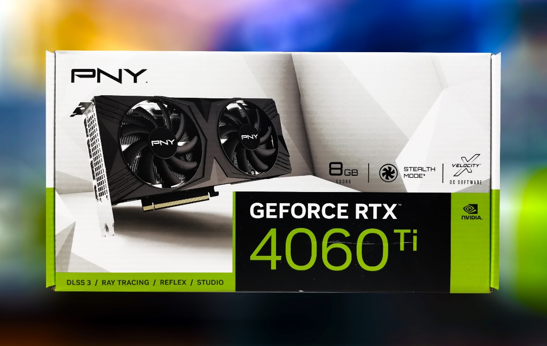 PNY GeForce RTX™ 4060 Ti 8GB VERTO™ Dual Fan DLSS 3