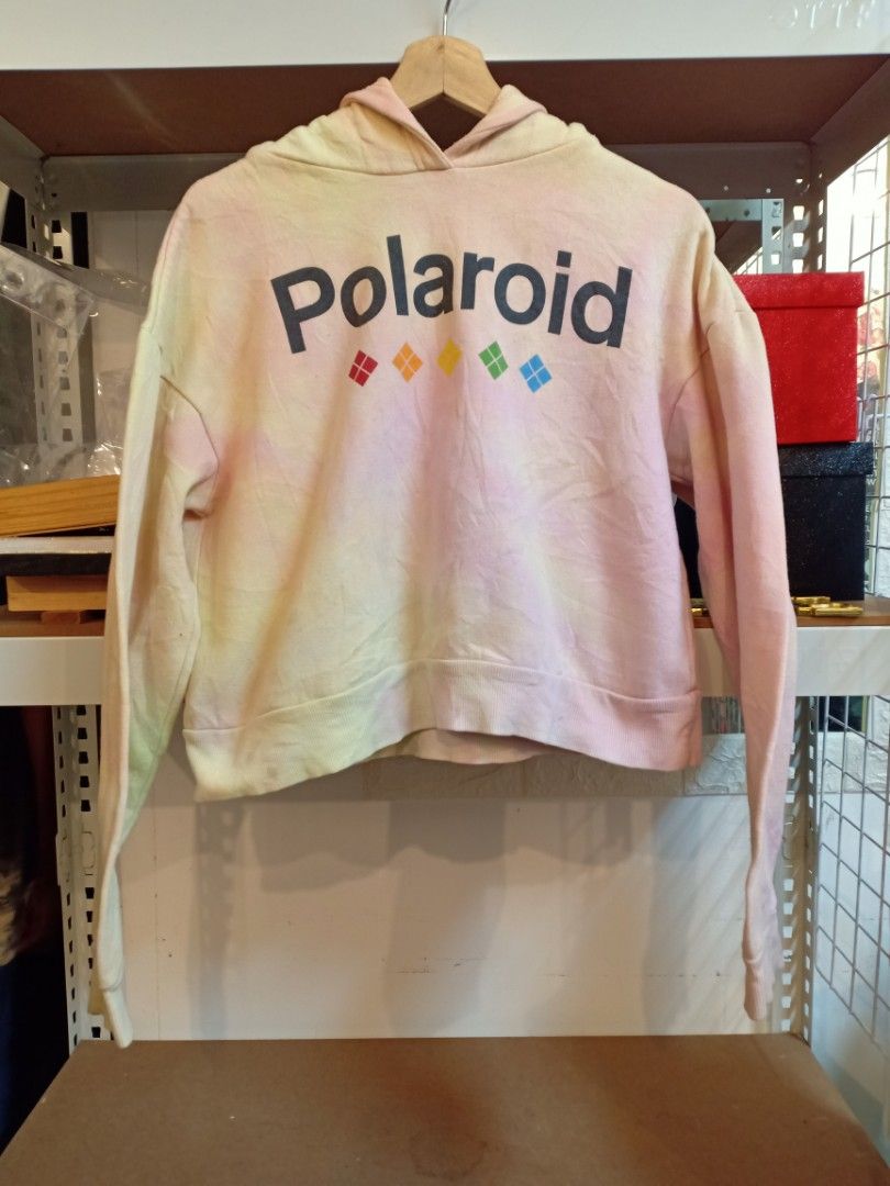 Polaroid Hooded Croptop