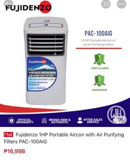 Portable Air Conditioner, 1h