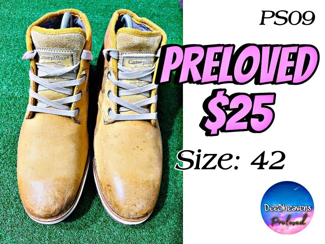 Caterpillar high sales cut shoes