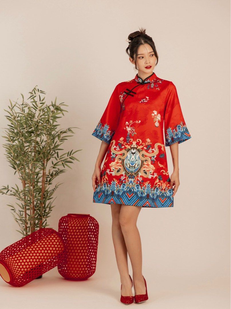 Chinese new year sales qipao