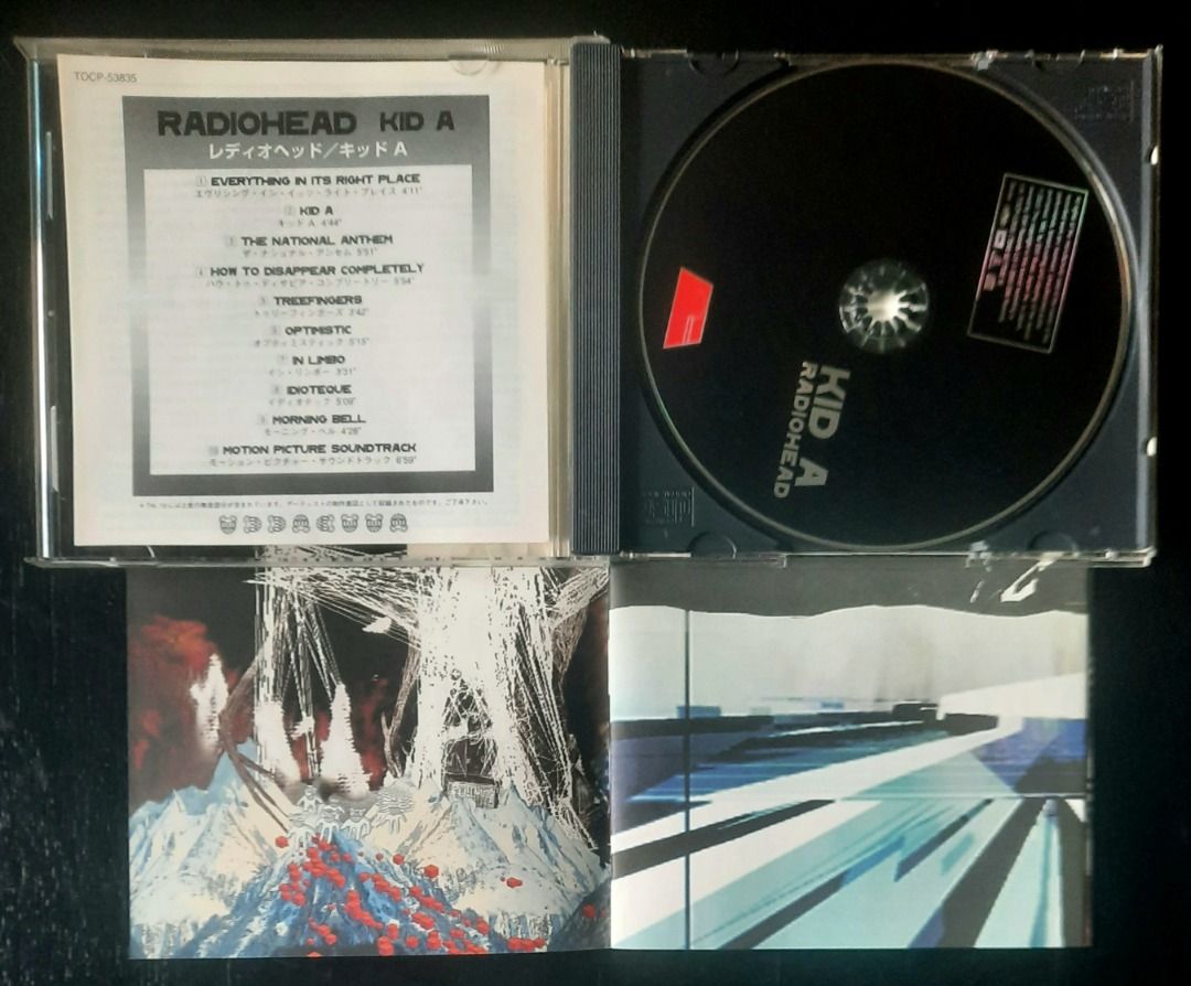 Radiohead – Kid A TOCP-53835 (Japanese Used CD. 2008 Pressing), Hobbies &  Toys, Music & Media, CDs & DVDs on Carousell