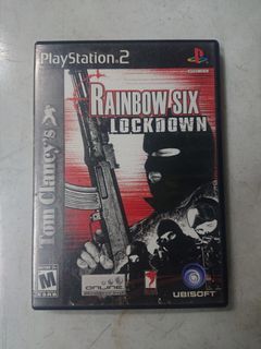 Rainbow Six Lockdown PS2 game