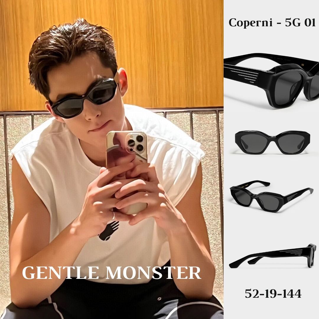 (Ready Stock) Coperni - 5G 01 | Gentle Monster Suglasses Unisex | 52-19-144