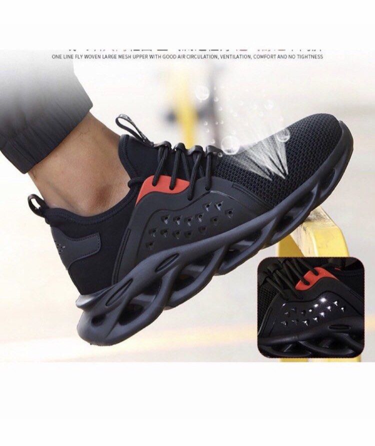Ventilated work shoes on sale