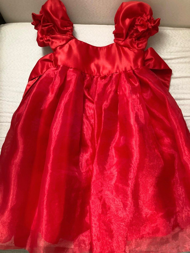 3t red deals dress