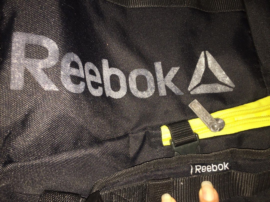 Reebok Backpack (Category: Backpacks) located in Manila. Submitted by joycu (Listing ID 1280086635, Image 1). Description: ORIGINAL Reebok Backpack 1-pc only / color Black Php299 MOP: Gcash or Cash Meet up: Robinsons Manila Branch or Book and Shipping Fee are Shoulder by the Buyer. Thank you..