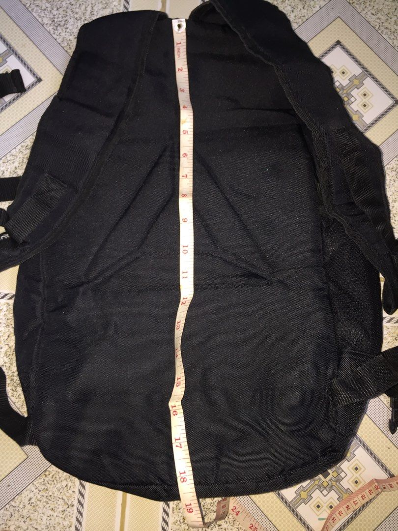 Reebok Backpack (Category: Backpacks) located in Manila. Submitted by joycu (Listing ID 1280086635, Image 3). Description: ORIGINAL Reebok Backpack 1-pc only / color Black Php299 MOP: Gcash or Cash Meet up: Robinsons Manila Branch or Book and Shipping Fee are Shoulder by the Buyer. Thank you..