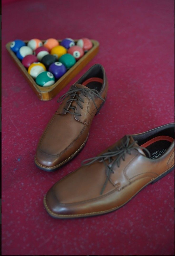 Rockport formal shoes (Category: Casual Shoes) located in Taguig. Submitted by orange_potion (Listing ID 1280072659, Image 1). Description: Rockport shoes -bought for almost 8k -used for few hours during wedding ceremony - recommended for wide footed - size 9 but can fit to size 12.