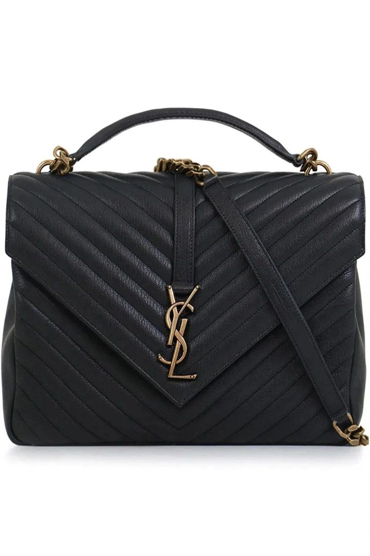 Saint Laurent YSL Large College Bag Luxury Bags Wallets on Carousell