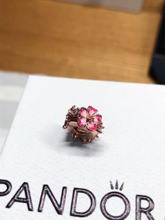 Sale! Pandora rosegold Cherry blossom clip charm