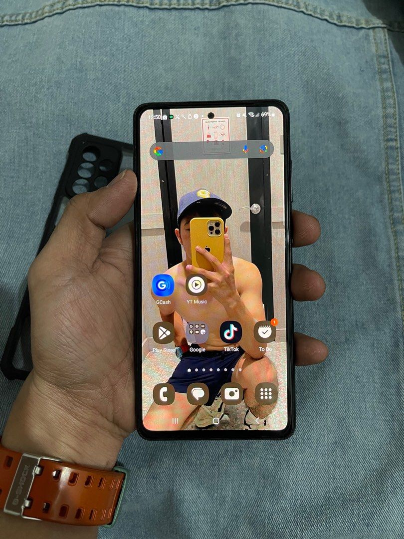 Samsung a72 4g (Category: Samsung) located in Manila. Submitted by haroldgar13787 (Listing ID 1280255044, Image 2). Description: READ MY DESCRIPTION FIRST SAMSUNG GALAXY A72 8/256GB OPENLINE PRICE:4,500 NEGOSIABLE FOR SALE ONHAND / SECONDHAND 4G ALREADY ROM: 8GB RAM: 256GB NTC APPROVED DUALSIM OPENLINE 95% SMOOTH NO ISSUE NO DENTS SCRATCH ALL WORKING NO HISTORY OF REPAIR RESET ALL YOU WANT UNIT ONLY THANKS ADMIN😇.