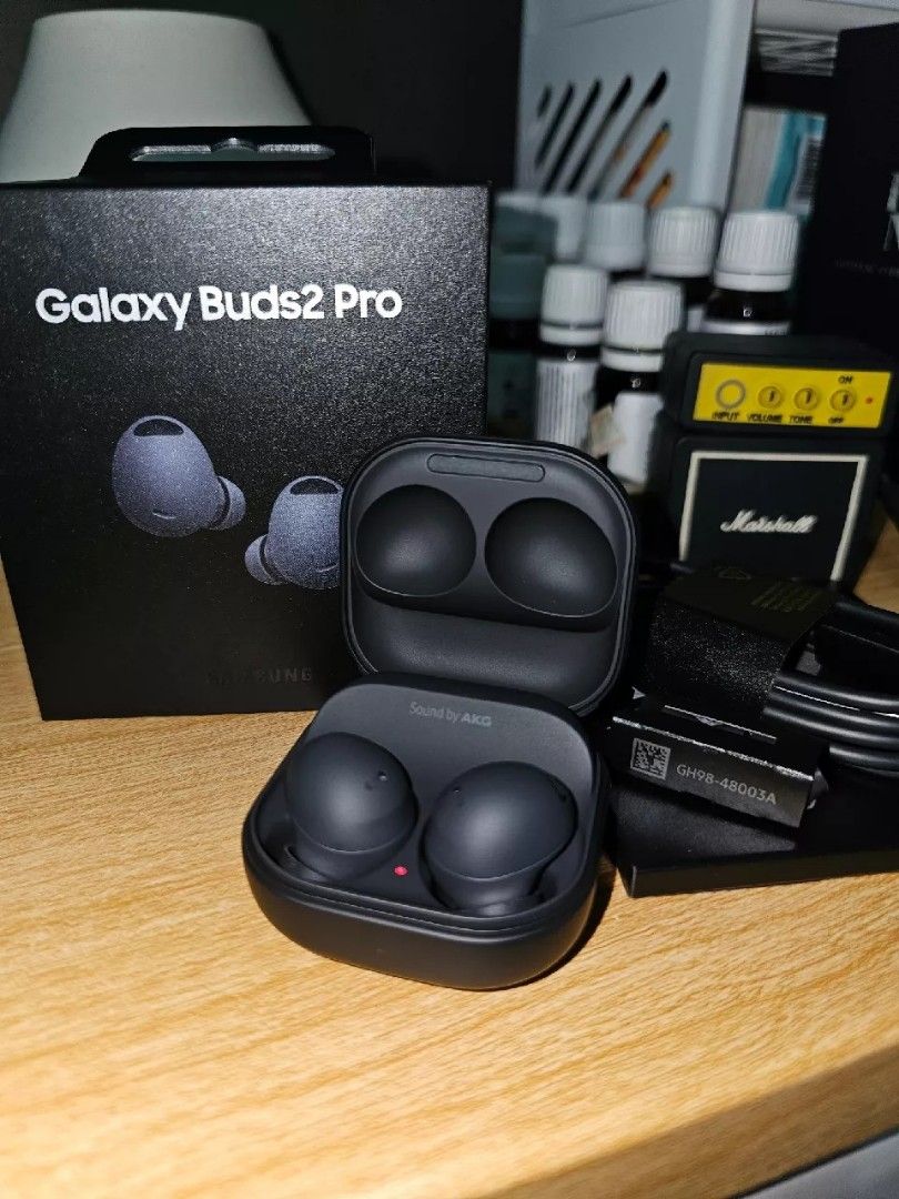 SAMSUNG GALAXY BUDS2 BLACK ONYX BLACK ① - ヘッドホン