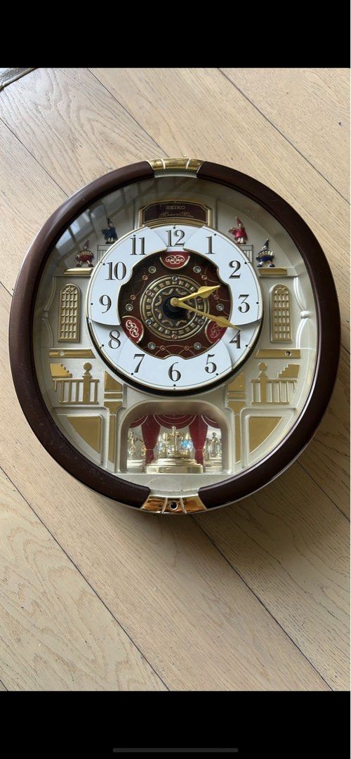 Seiko 24 melodies in motion clock best sale