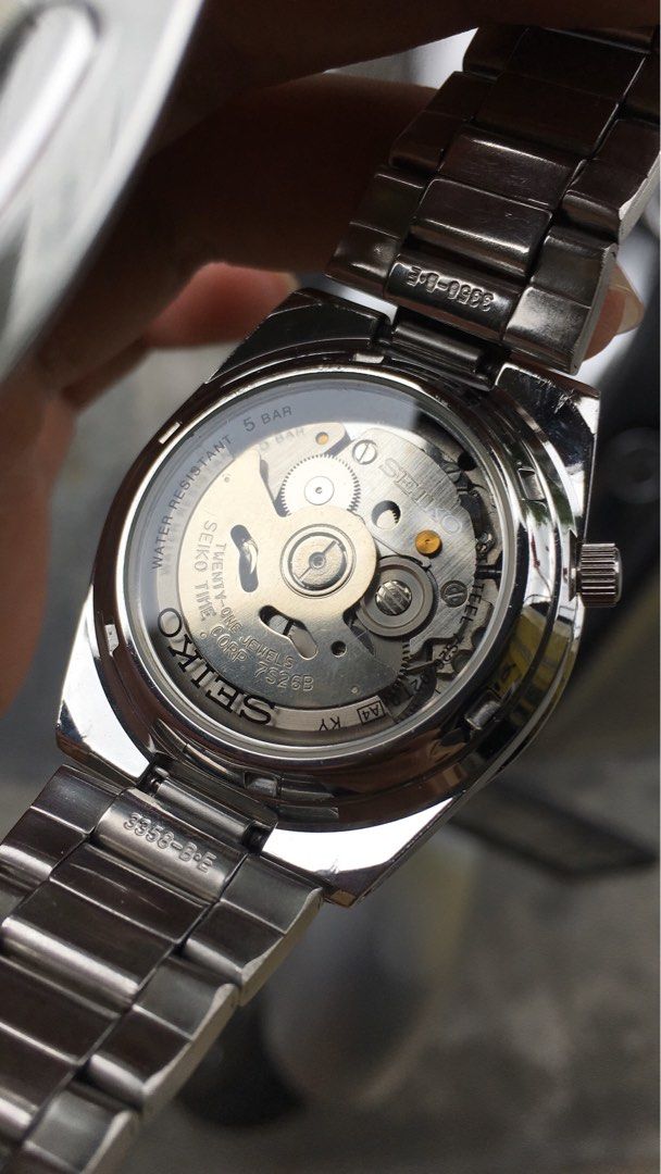 Seiko 5 automatic all original authentic calibre 7S26 Fesyen Pria