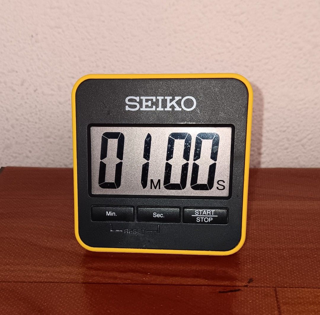 Seiko countdown store timer