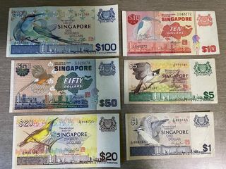 Singapore Old Notes Collection item 2