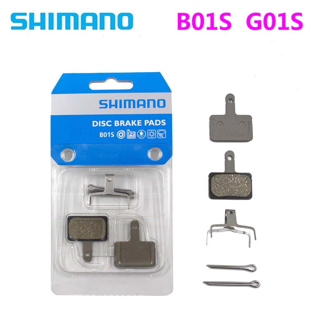Shimano B01S G01S Resin Pad Bike Disc Brake Pads Bicycle BR M485 TX805 M445 M395 M396 M355 M447 M486 M446 M4050 Sports Equipment Bicycles Parts Parts Accessories on Carousell