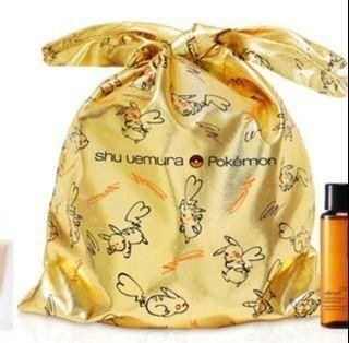 shu uemura X pokemon 金色小袋 限量 Pokémon64216421445505110